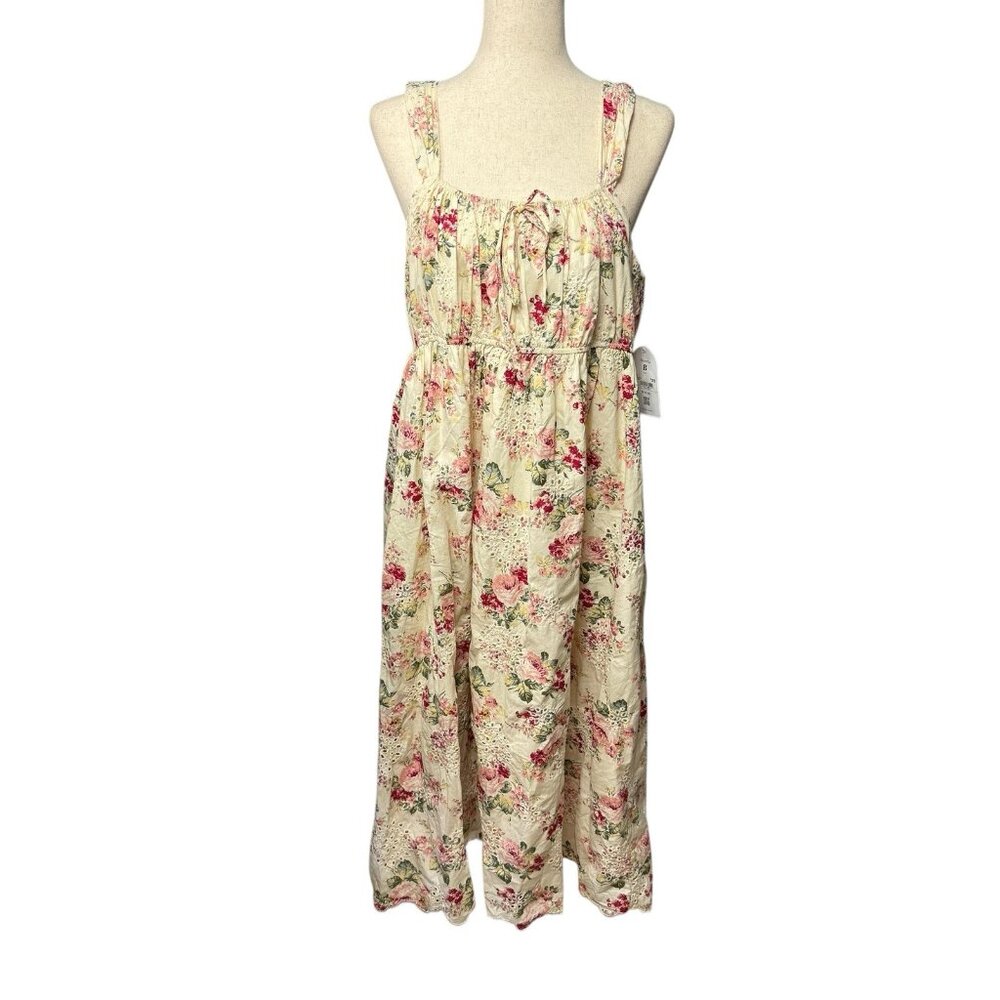 ARULA Floral Cream Dress